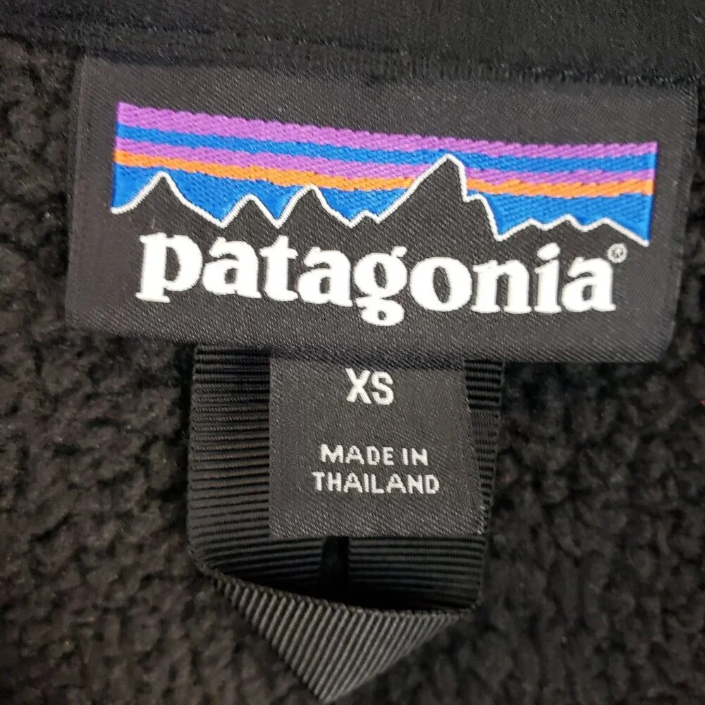Patagonia Better Sweater 1/4 Zip Pullover Black Women's XS - Picture 8 of 9